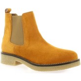 Boots Exit Boots cuir velours ocre