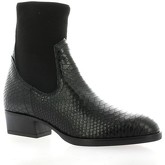 Bottines Reqin's Boots cuir croco