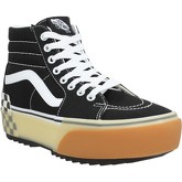 Chaussures Vans SK8 Hi Stacked toile Femme Noir