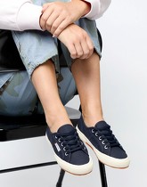 Superga - Cotu Classic 2750 - Baskets en toile - Bleu marine - Navy