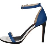 Sandales Braccialini sandales blanc cuir bleu ap539