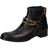 Bottines Cruz bottines noir cuir AD82