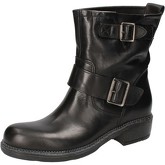 Bottines Cruz bottines noir cuir AD501