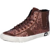 Chaussures Date sneakers bronze glitter AB543