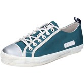 Chaussures Date sneakers vert textile AB579