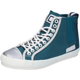 Chaussures Date sneakers vert textile AB582