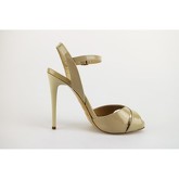 Sandales Del Gatto sandales beige cuir verni AG608