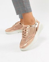 Steve Madden - Current - Baskets - Or rose - Doré