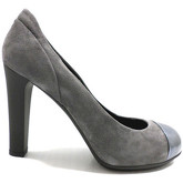 Chaussures escarpins Hogan escarpins gris daim cuir verni AZ160