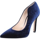 Chaussures escarpins Islo escarpins bleu velours BZ232