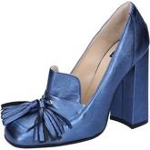 Chaussures escarpins Islo escarpins bleu cuir BZ225