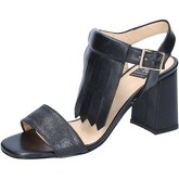 Sandales Islo sandales noir cuir BZ516