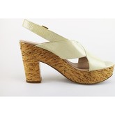 Sandales Janet Janet sandales beige cuir verni AG408