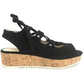 Sandales LPB Shoes Compense Fashion 5-Kim Noir