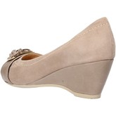 Chaussures escarpins Macri Venezia escarpins beige daim cuir AF477