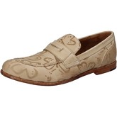 Chaussures Moma mocassins beige cuir AB427