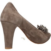 Chaussures escarpins Prestige escarpins gris daim beige AF518