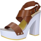 Sandales Suky Brand sandales marron cuir AB298