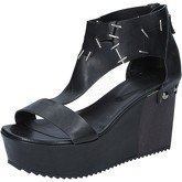 Sandales Vic sandales noir cuir BZ553