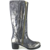 Boots Fabi bottes argent cuir AJ60